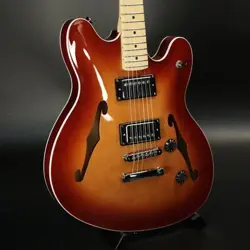 SQUIER BY FENDER AFFINITY SERIES STARCASTER DELUXE MAPLE SIENNA SUNBURST