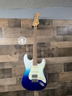 2022 FENDER PLAYER PLUS STRATOCASTER HSS, PAU FERRO BOARD, BELAIR BLUE