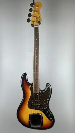 FENDER JAPAN ELECTRIC BASS GUITAR JAZZ BASS JB62-66 3TS USED FROM JAPAN