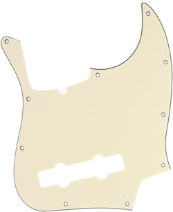 PRO 5-STRING 10-HOLE CONTEMPORARY J BASS PICKGUARD FOR FENDER AMERICAN JAZZ BASS