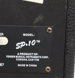 FENDER SP-10 22