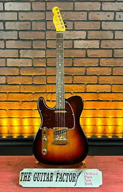 2021 FENDER AMERICAN PROFESSIONAL II TELECASTER LEFT-HANDED - 3-COLOR SUNBURS...