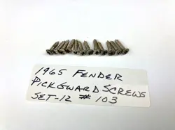 1965 FENDER PICKGUARD