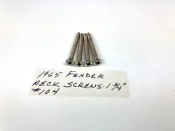 1965 FENDER NECK/PLATE