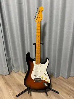 FENDER JAPAN ELECTRIC GUITAR STRATOCASTER SUNBURST P SERIAL W/GIG BAG ARM