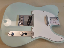 2021 FENDER SQUIER TELECASTER BODY..ELECTRIC GUITAR..LOADED TELE...SURF GREEN