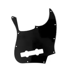 PRO 5-STRING 10-HOLE CONTEMPORARY J BASS PICKGUARD FOR FENDER MEXICAN JAZZ BA...