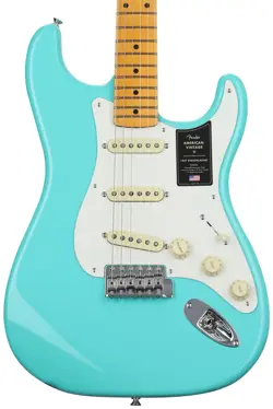 FENDER AMERICAN VINTAGE II 1957 STRATOCASTER ELECTRIC GUITAR - SEAFOAM GREEN