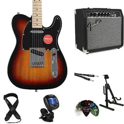 SQUIER AFFINITY SERIES TELECASTER ELECTRIC GUITAR AND FENDER FRONTMAN 20G AMP