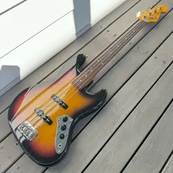 2006-2008 FENDER JAPAN JAZZ BASS JB62-FL MIJ JACO-ISH *FRETLESS* SUNBURST 4.41KG
