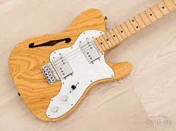 2013 FENDER TELECASTER THINLINE ‘72 VINTAGE REISSUE TN72 NATURAL ASH, JAPAN MIJ