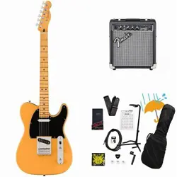 FENDER PLAYER II TELECASTER MAPLE FB BUTTERSCOTCH BLONDE CHAMBERED ASH FENDER 10