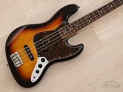 2011 FENDER JAZZ BASS ‘62 VINTAGE REISSUE JB62-US SUNBURST W/ USA PICKUPS, JAPAN