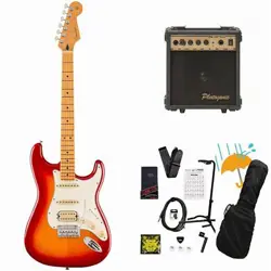 FENDER PLAYER II STRATOCASTER HSS MAPLE FB AGED CHERRY BURST CHAMBERED ASH PG-10