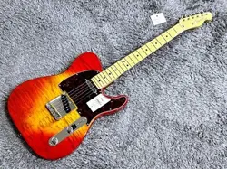 FENDER 2024 COLLECTION MADE IN JAPAN HYBRID II TELECASTER FLAME SUNSET ORANGE