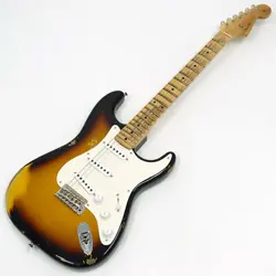FENDER CUSTOM SHOP 50'S STRATOCASTER HEAVY RELIC 2 TONE SUNBURST