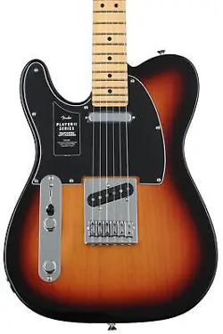 FENDER PLAYER II TELECASTER LEFT-HANDED ELECTRIC GUITAR - 3-COLOR SUNBURST WITH
