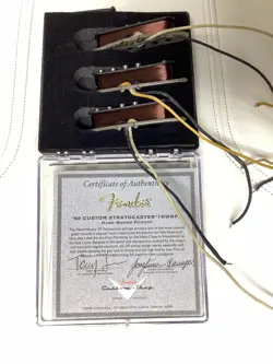 FENDER STRATOCASTER 69 CUSTOM SHOP JOSEFINA CAMPOS PICKUPS HAND WOUND