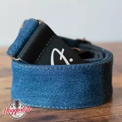 FENDER X WRANGLER DENIM STRAP, INDIGO
