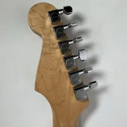 2001 FENDER STRATOCASTER RIGHT HANDED ELECTRIC GUITAR MADE IN MEXICO INDIGO BLUE