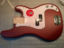 2024 FENDER SQUIER PRECISION BASS DAKOTA RED LOADED BODY - NEW, NEVER PLAYED