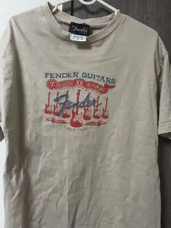GENUINE FENDER T-SHIRT US M SIZE