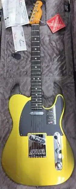 FENDER AMERICAN ULTRA II TELECASTER®, EBONY FINGERBOARD, SOLAR FLARE   HS CASE