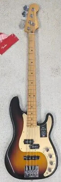 FENDER AMERICAN ULTRA II PRECISION BASS®, MAPLE FINGERBOARD, ULTRABURST  HS CAS
