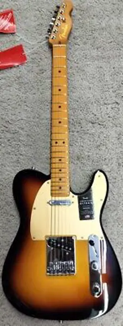 FENDER AMERICAN ULTRA II TELECASTER®, MAPLE FINGERBOARD, ULTRABURST   HS CASE