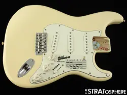 FENDER ALBERT HAMMOND JR 70S RI STRATOCASTER STRAT LOADED BODY, OLYMPIC WHITE