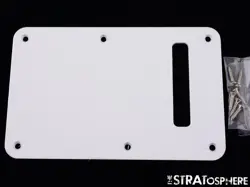 FENDER VINTERA 50S STRATOCASTER STRAT MODIFIED TREMOLO COVER WHITE SINGLE PLY!