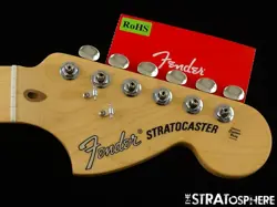 FENDER AMERICAN PERFORMER STRATOCASTER NECK & TUNERS USA STRAT MN MAPLE