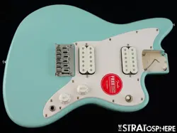 FENDER SQUIER MINI SERIES JAZZMASTER HH LOADED BODY DAPHNE BLUE