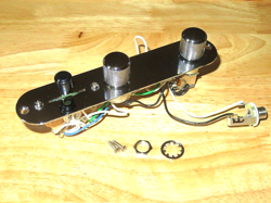 FENDER 2024 USA CHROME TELECASTER CONTROL POTS HARNESS