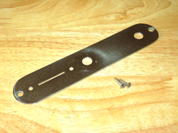 FENDER 1975 CHROME TELECASTER CONTROL PLATE