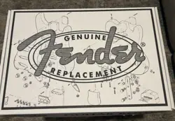 GENUINE FENDER GUITAR REPLACEMENT BODY (RED)