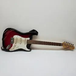 FENDER STARCASTER RED ELECTRIC GUITAR