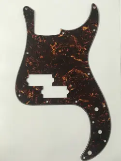 GUITAR PARTS GUITAR PICKGUARD FOR FENDER JAPAN PRECISION BASS BROWN TORTOISE