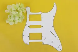PICKGUARD HSS WHITE