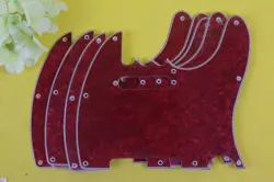 PARTS US STANDARD TELE FENDER GUITAR PICKGUARD SCRATCH PLATE RED PEARL