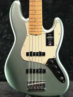 FENDER AMERICAN PROFESSIONAL II JAZZ BASS V -MYSTIC SURF GREEN- 4.45KG