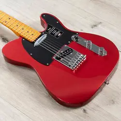 FENDER AMERICAN ULTRA II TELECASTER GUITAR, MAPLE FINGERBOARD, SINISTER RED