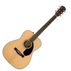 FENDER CC-60S CONCERT WALNUT FINGERBOARD NATURAL ACOUSTIC GUITAR
