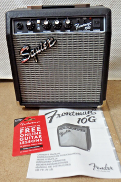 FENDER FRONTMAN 10G SQUIER GUITAR AMPLIFIER - 10-WATT PRACTICE AMP