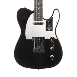 FENDER AMERICAN ULTRA II TELECASTER EBONY - TEXAS TEA