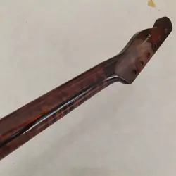 21 FRET TL ELECTRIC GUITAR NECK PART ROASTED FLAME MAPLE FOR DIY FENDER REPLACE