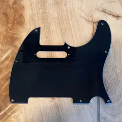 AMERICAN FENDER TELECASTER 8 HOLE 3 PLY PICKGUARD - BLACK