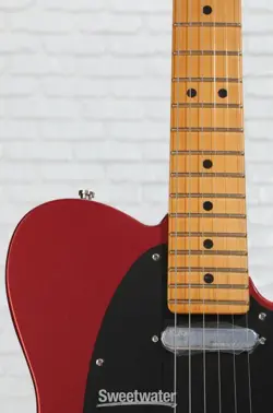 FENDER AMERICAN ULTRA II TELECASTER ELECTRIC GUITAR - SINISTER RED, MAPLE