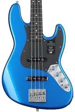 FENDER AMERICAN ULTRA II JAZZ BASS - NOBLE BLUE, EBONY FINGERBOARD
