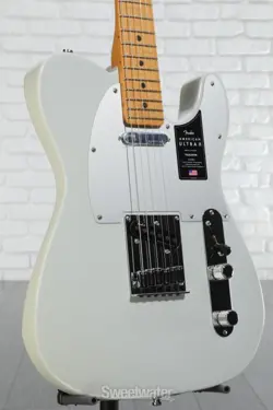 FENDER AMERICAN ULTRA II TELECASTER ELECTRIC GUITAR - AVALANCHE, MAPLE